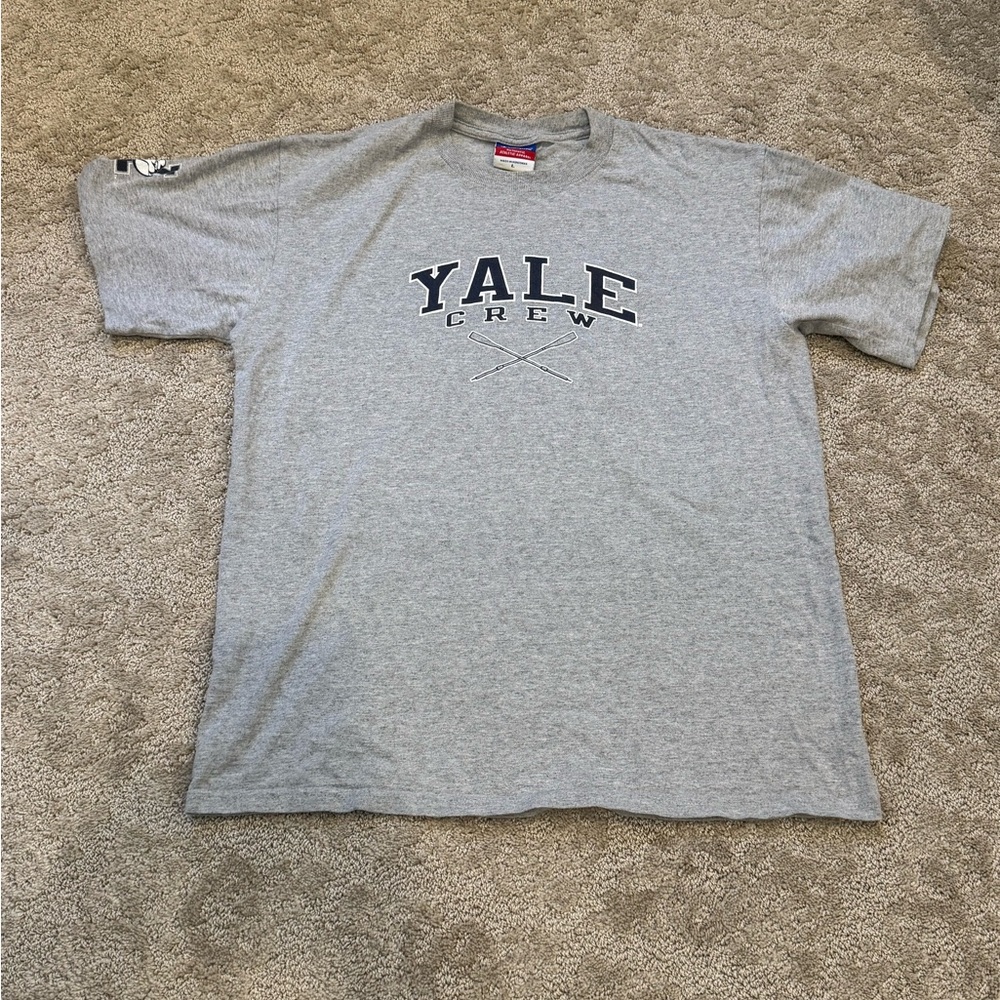 Champion Gray Yale Crew T-Shirt